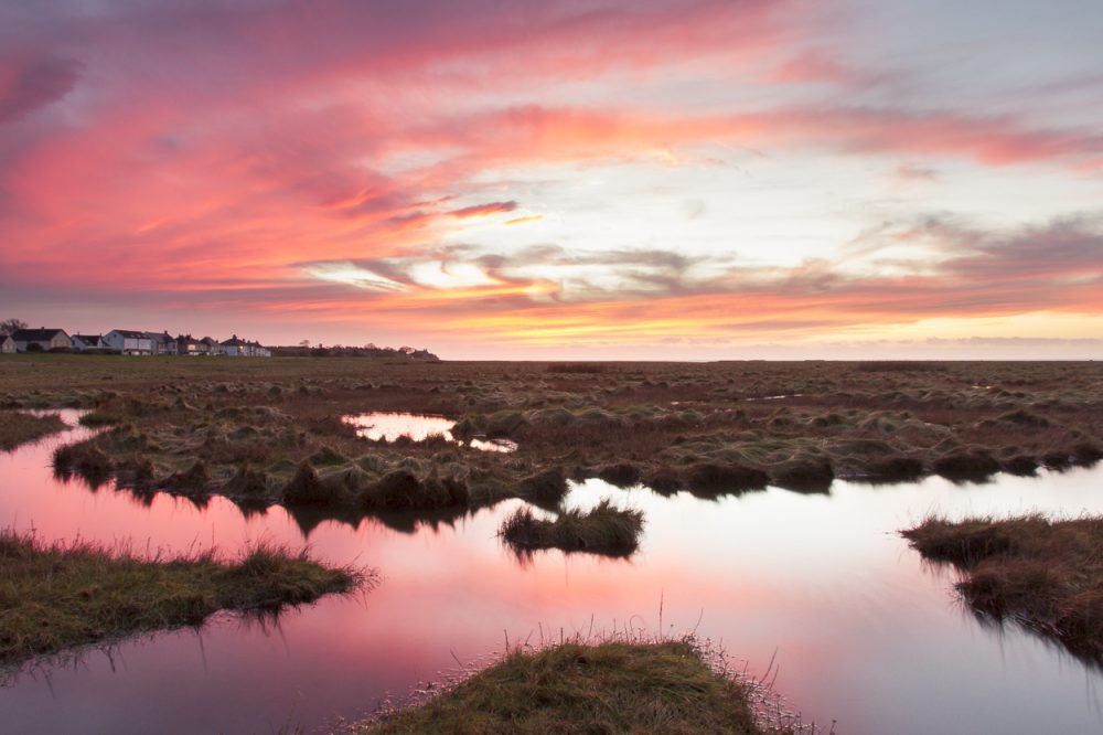 Red Sky at Night - Photograph